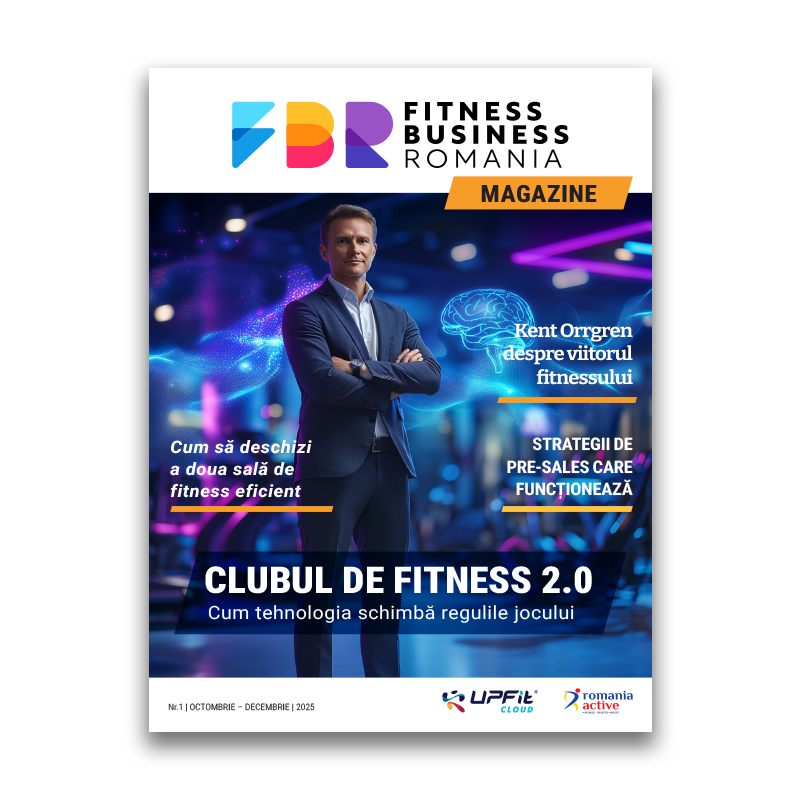 Copertă Fitness Business Romania Magazine Nr. 1