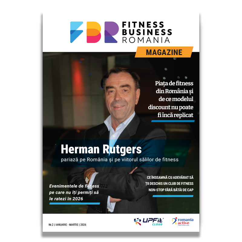 Copertă Fitness Business Romania Magazine Nr. 2