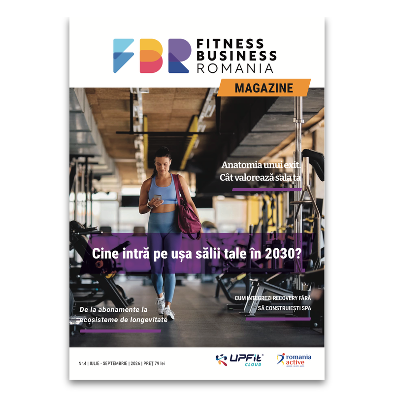 Copertă Fitness Business Romania Magazine Nr. 4